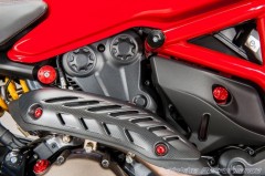 CNC Racing Alu - Schrauben Set Auspuff Hitzeschild fr viele Ducati